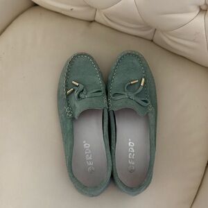 Women's Stylish Teal Moccasins